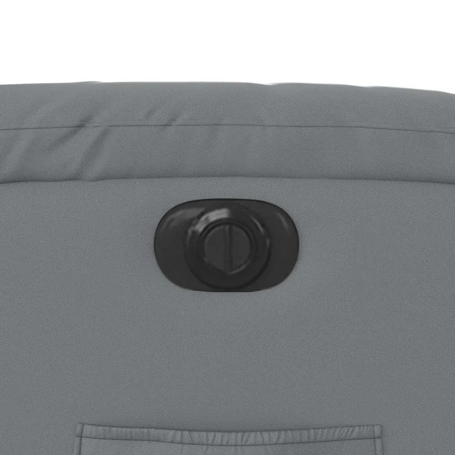 Fauteuil inclinable électrique gris similicuir - 13