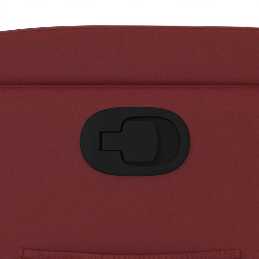 Fauteuil inclinable Rouge bordeaux Similicuir - 12