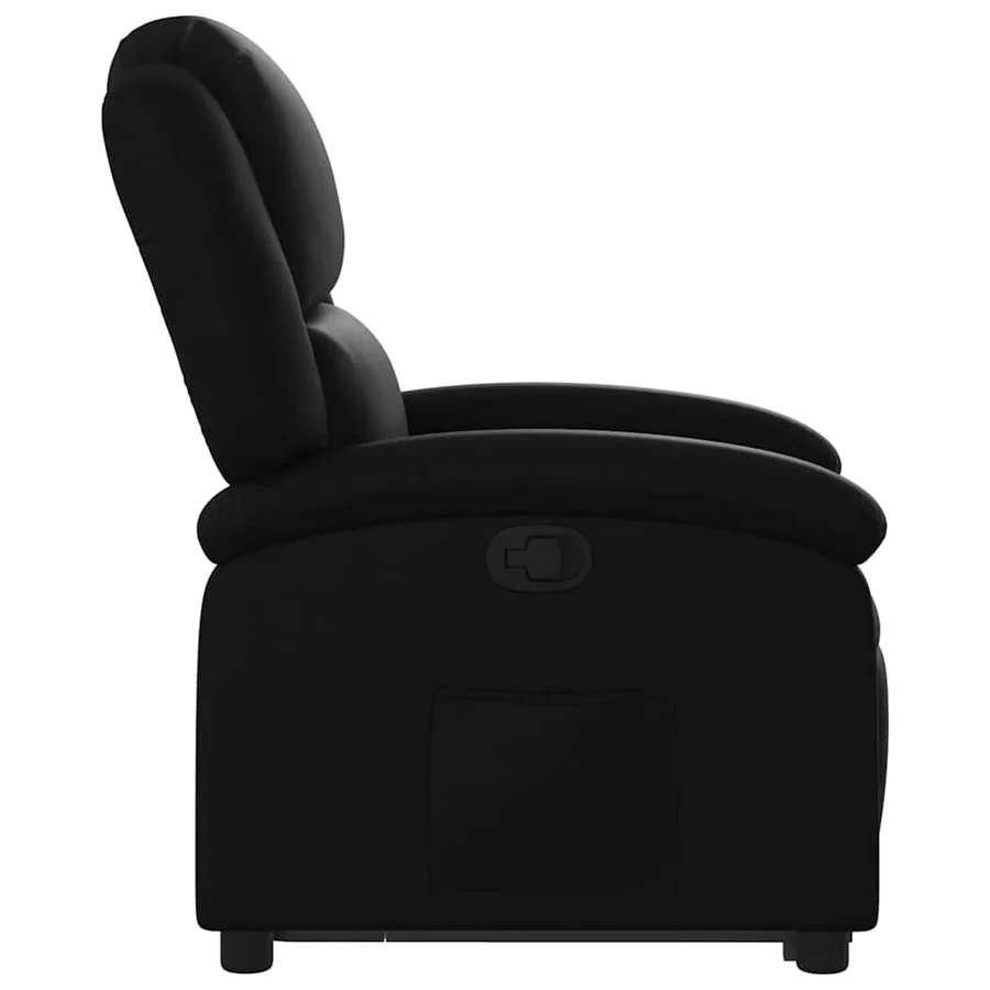 Fauteuil inclinable Noir Similicuir - 10