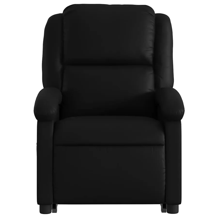 Fauteuil inclinable Noir Similicuir - 9