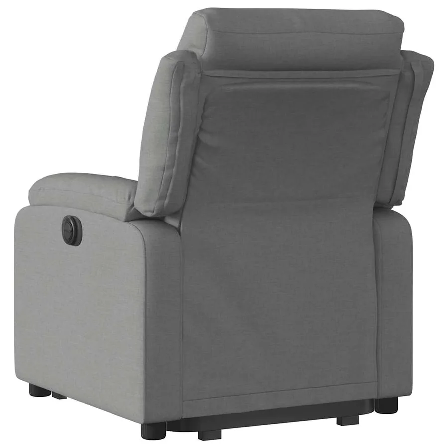 Fauteuil inclinable Gris foncé Tissu - 5
