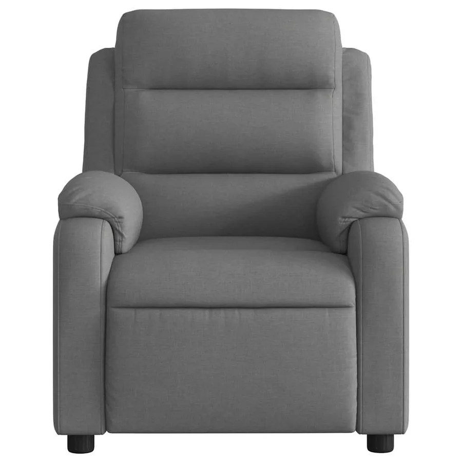 Fauteuil inclinable électrique Gris foncé Tissu - 9