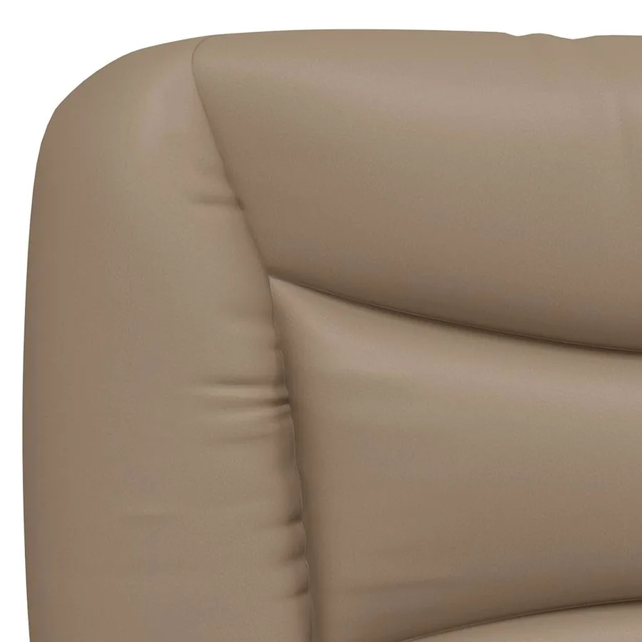 Cadre de lit sans matelas Hvar cappuccino 140x200 cm similicuir - 9