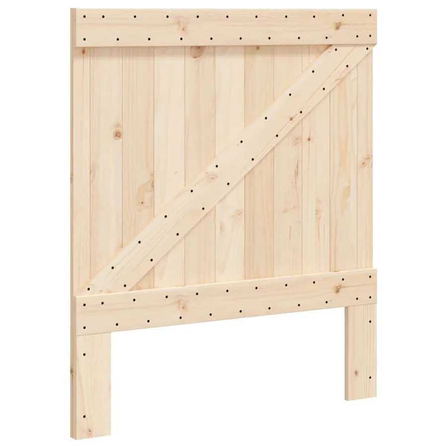 Cadre de lit sans matelas avec tête de lit 90x200 cm - 6