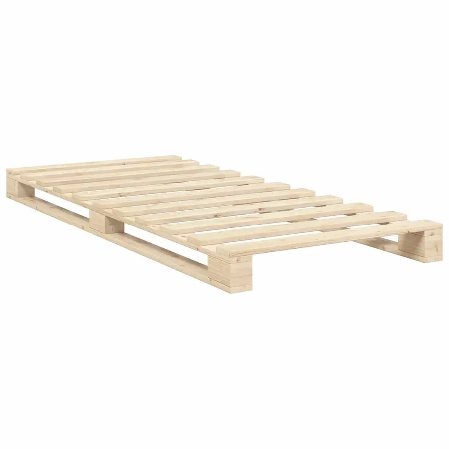 Cadre de lit sans matelas avec tête de lit 90x200 cm - 7