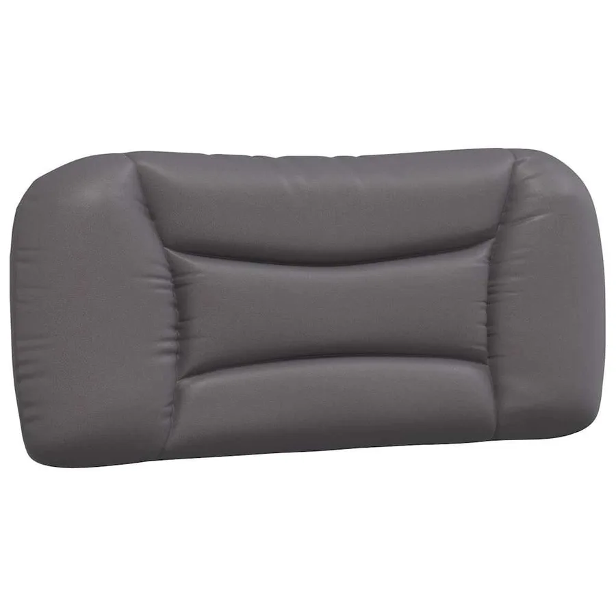 Cadre de lit sans matelas Hvar gris 90x200 cm similicuir - 8