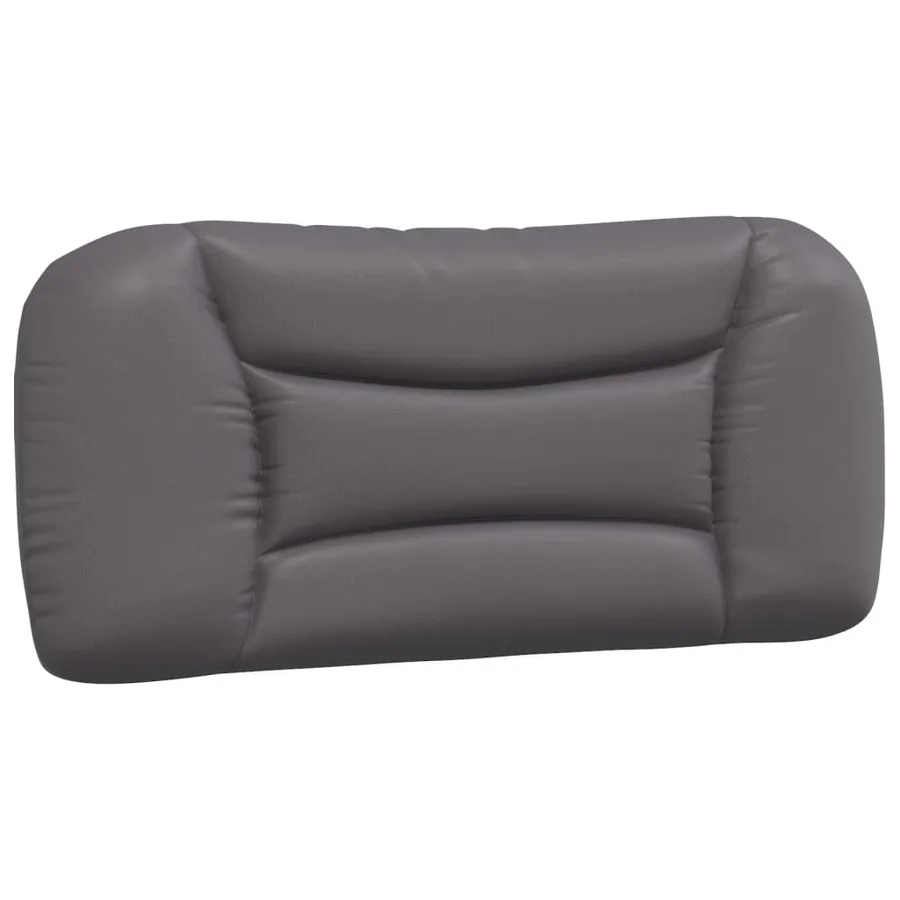 Lit avec matelas Hvar gris 80x200 cm similicuir - 5