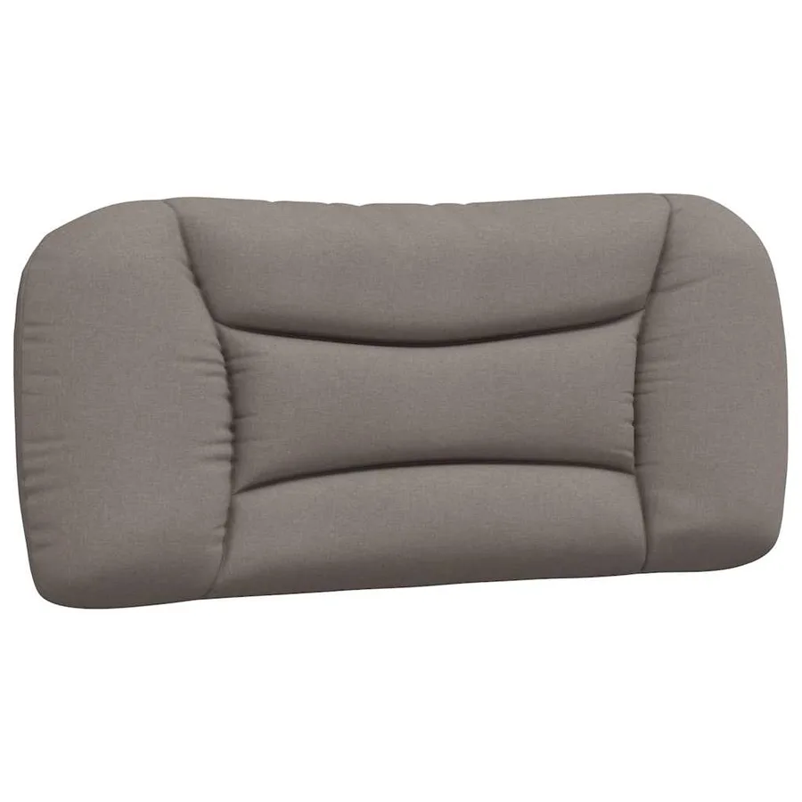 Cadre de lit sans matelas Hvar taupe 80x200 cm tissu - 8