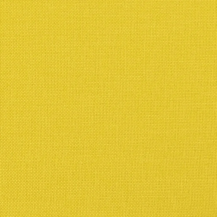 Ensemble de canapés 4 pcs jaune clair tissu - 9