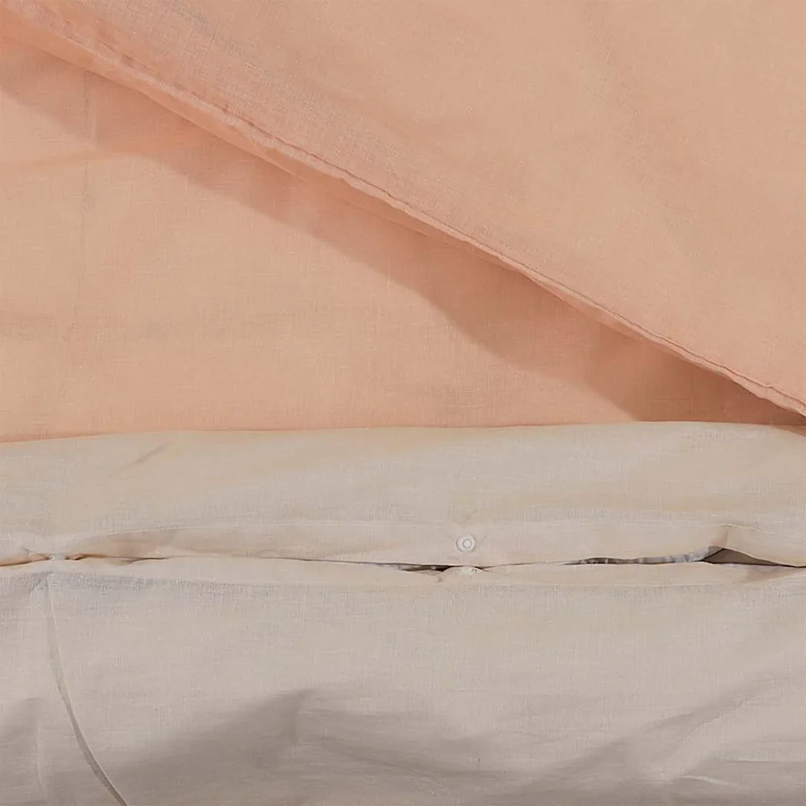 Ensemble de housse de couette rose 140x200 cm Coton - 4