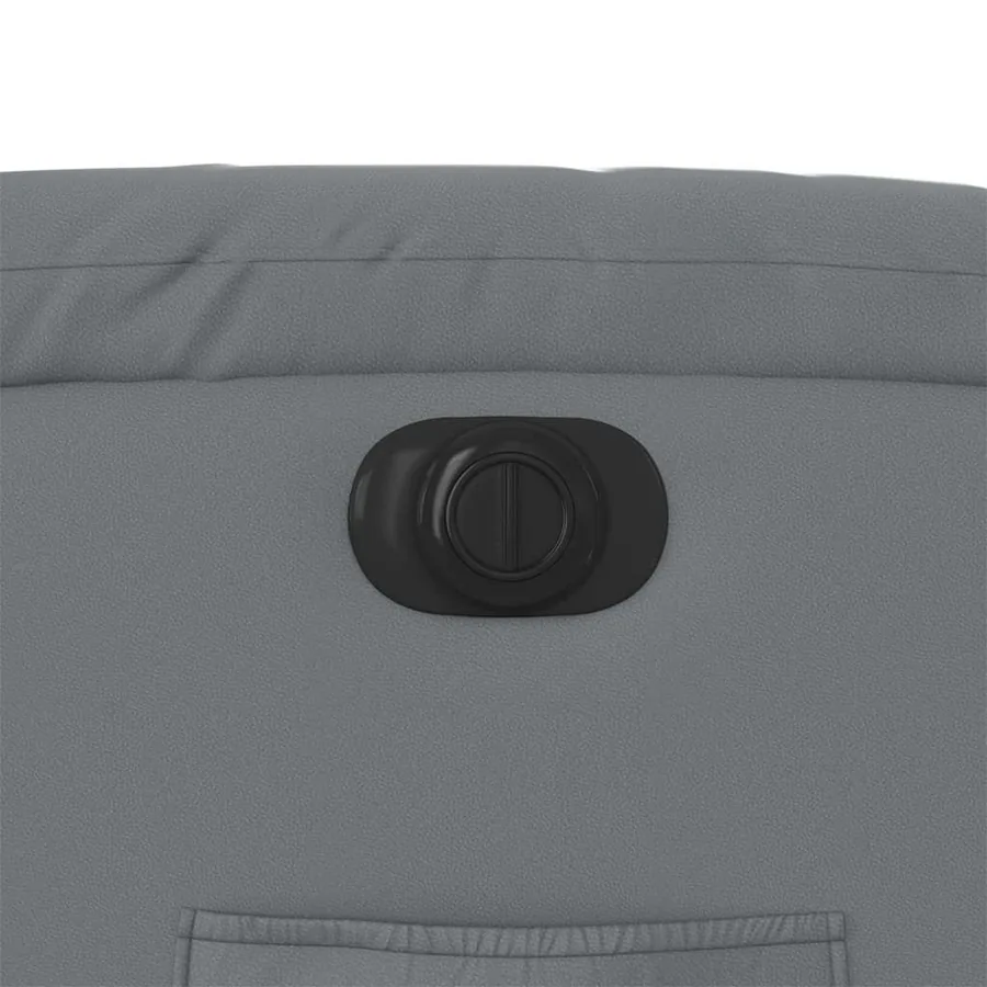 Fauteuil inclinable électrique gris similicuir - 13