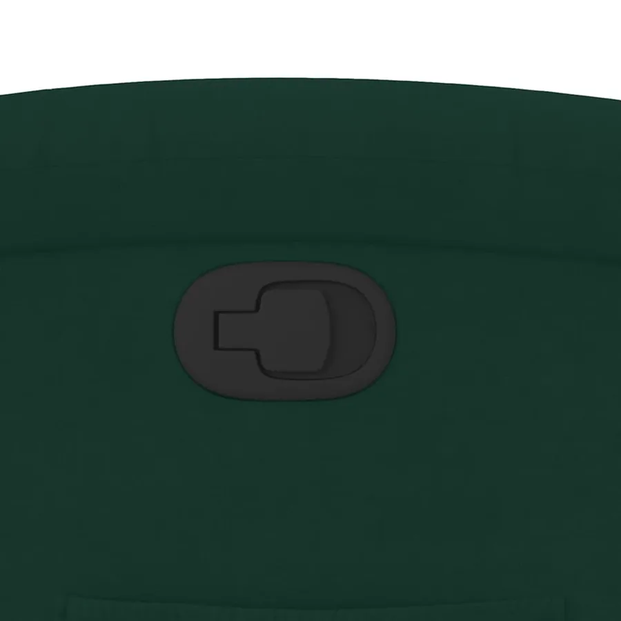 Fauteuil inclinable Vert foncé Velours - 12