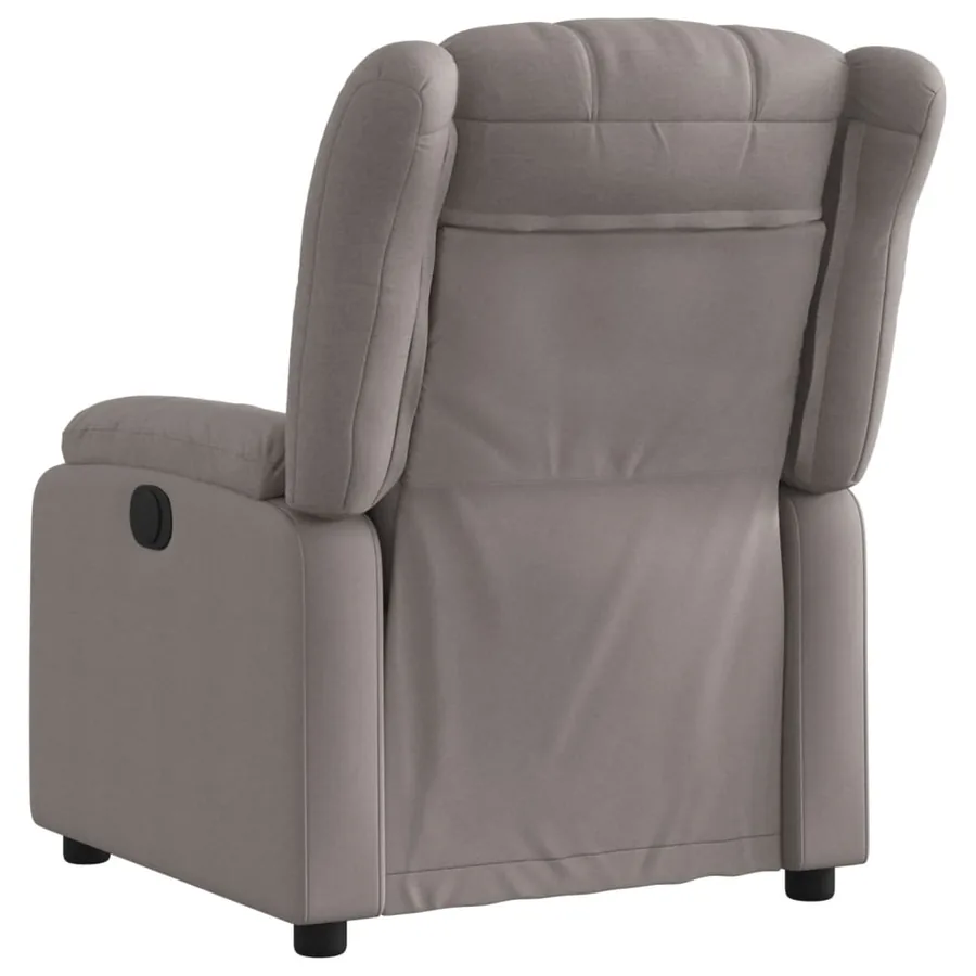 Fauteuil inclinable Taupe Tissu - 3