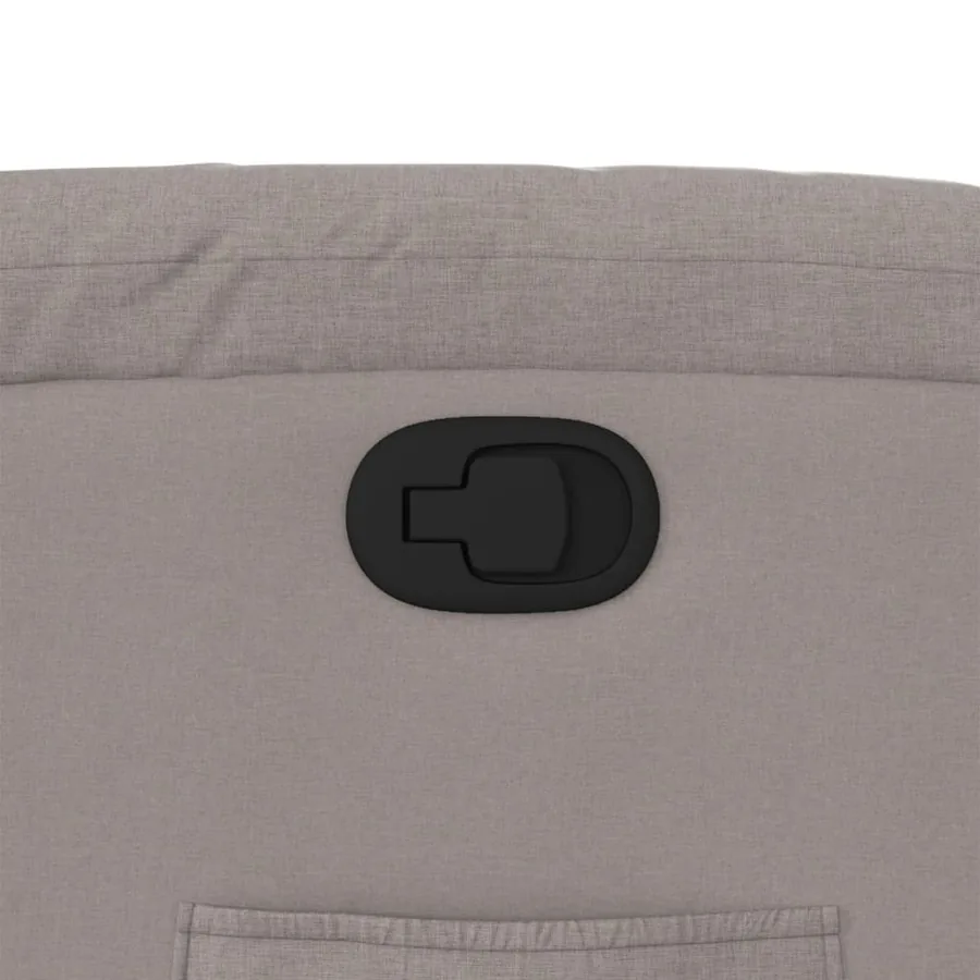 Fauteuil inclinable Taupe Tissu - 9