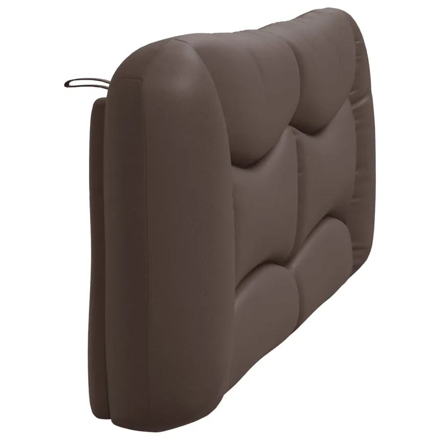 Coussin de tête de lit Hvar marron 180 cm similicuir - 6