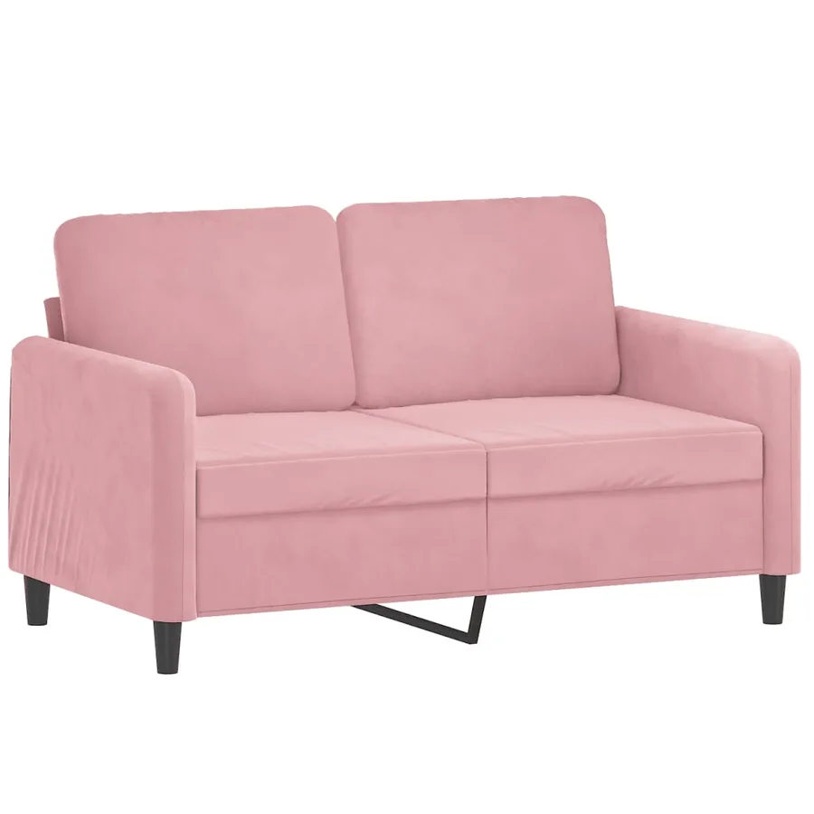 Ensemble de canapés 3 pcs rose velours - 3