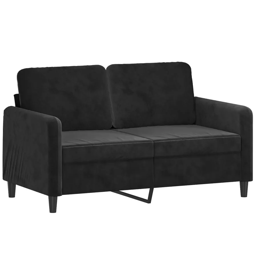 Ensemble de canapés 2 pcs noir velours - 3