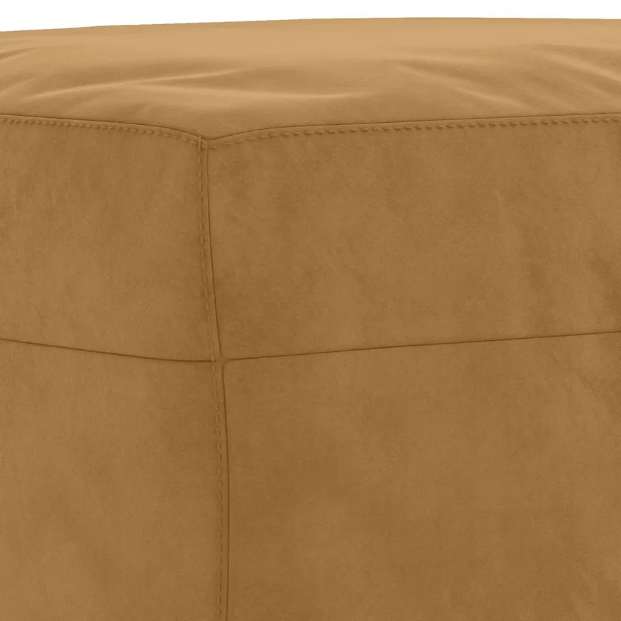 Ensemble de canapés 3 pcs marron velours - 7