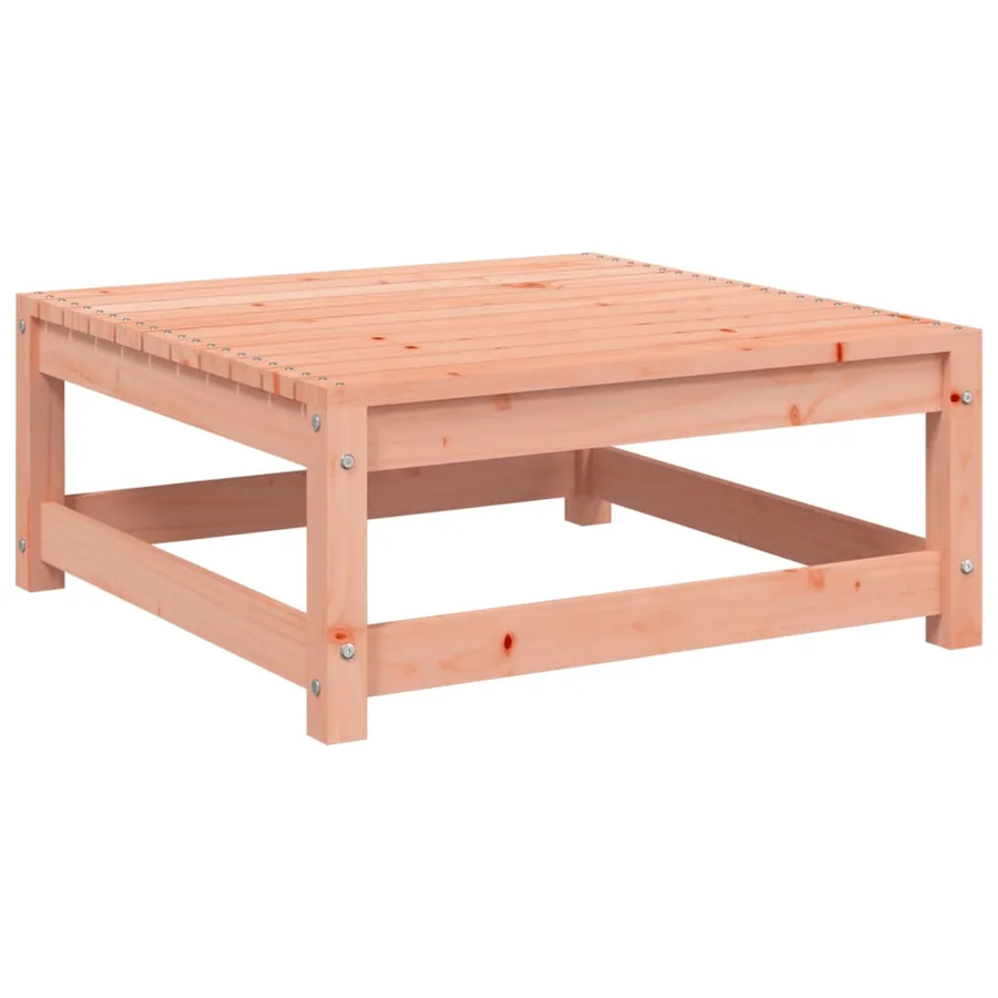 Canapé d'angle de jardin avec coussins et repose-pieds - 8