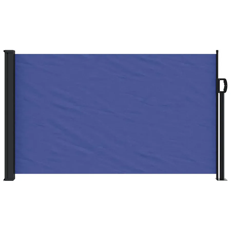 Auvent latéral rétractable bleu 117x300 cm - 3