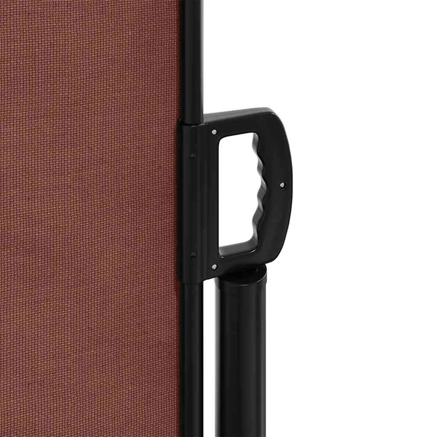 Auvent latéral rétractable marron 100x300 cm - 8