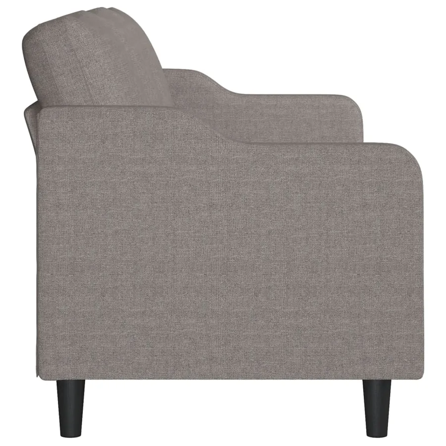 Canapé à 3 places Taupe 180 cm Tissu - 4