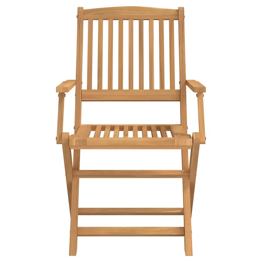 Ensemble à manger de jardin 9 pcs bois d'acacia solide - 4