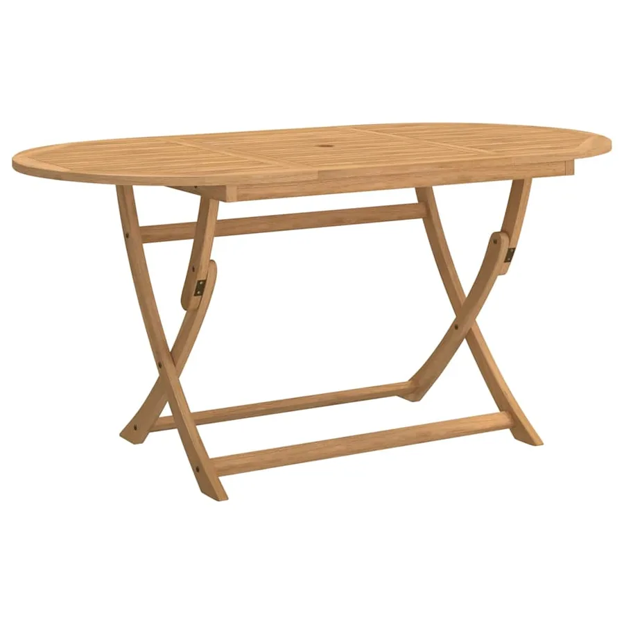 Ensemble à manger de jardin 9 pcs bois d'acacia solide - 6