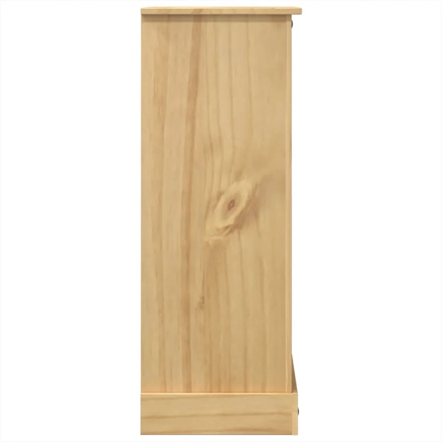 Commode Corona 80x43x114 cm bois massif de pin - 5