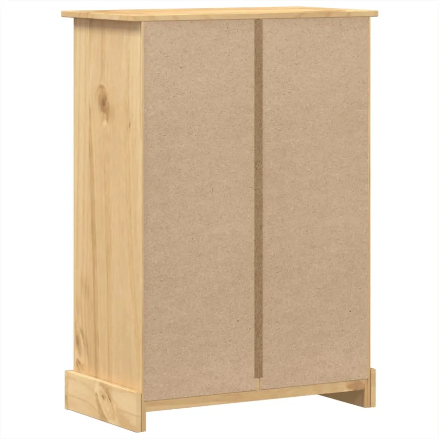 Commode Corona 80x43x114 cm bois massif de pin - 6