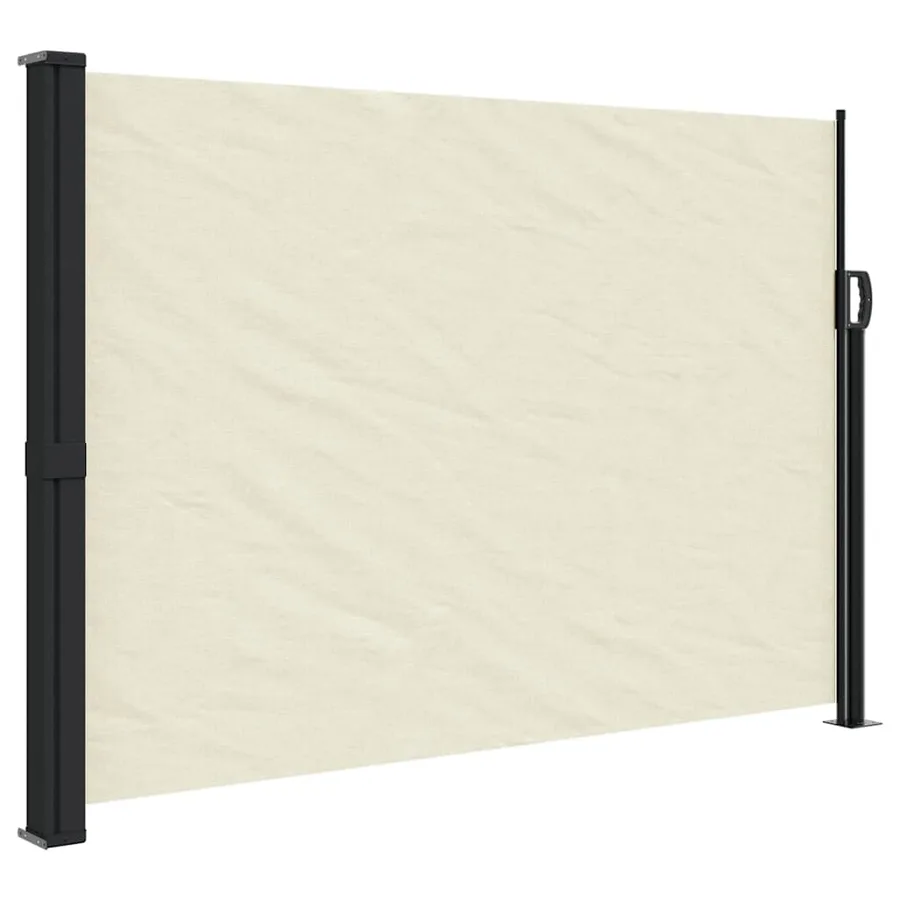 Auvent latéral rétractable crème 140x600 cm - 2