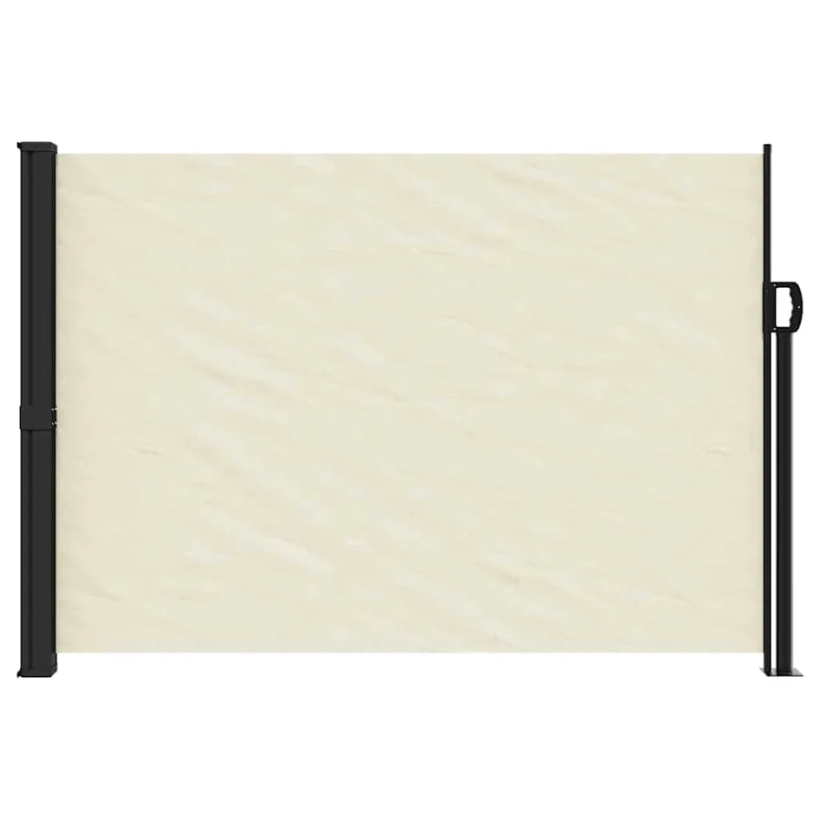 Auvent latéral rétractable crème 140x600 cm - 3