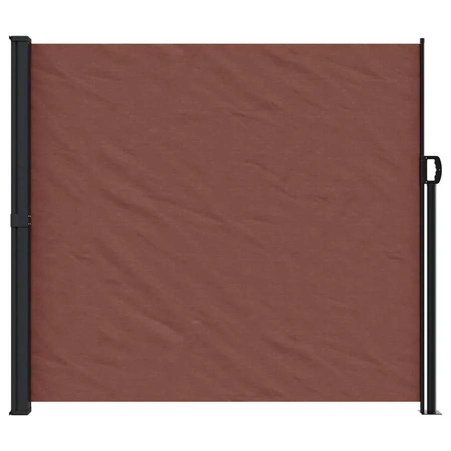 Auvent latéral rétractable marron 180x600 cm - 3