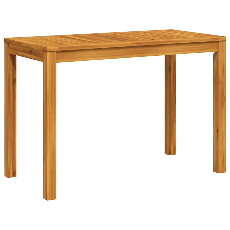 Table à manger de jardin 110x55x75 cm bois massif d'acacia - 2