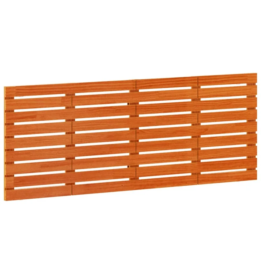 Tête de lit murale 166x3x63 cm Bois massif de pin - 2