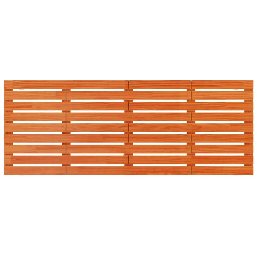 Tête de lit murale 166x3x63 cm Bois massif de pin - 4