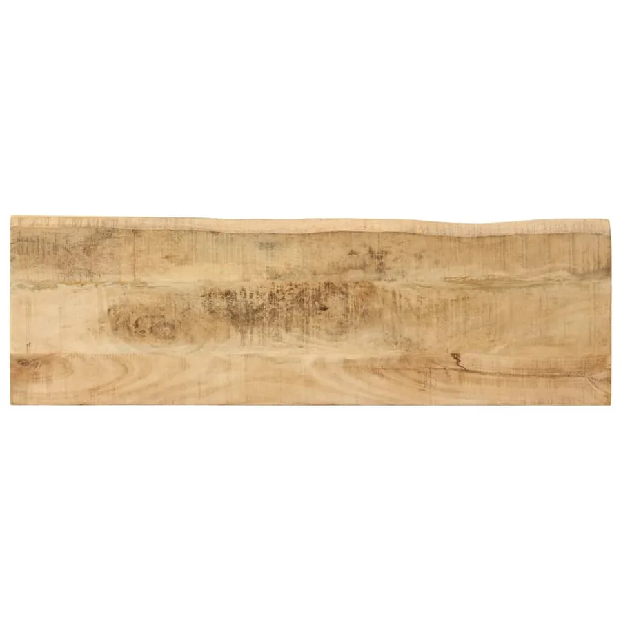 Table console à live edge 105x33x76 cm bois de manguier massif - 5