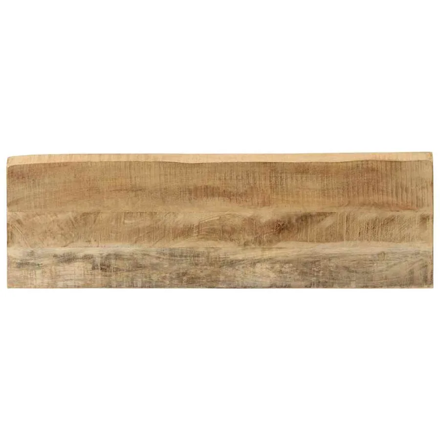 Table console à live edge 105x33x76 cm bois de manguier massif - 5