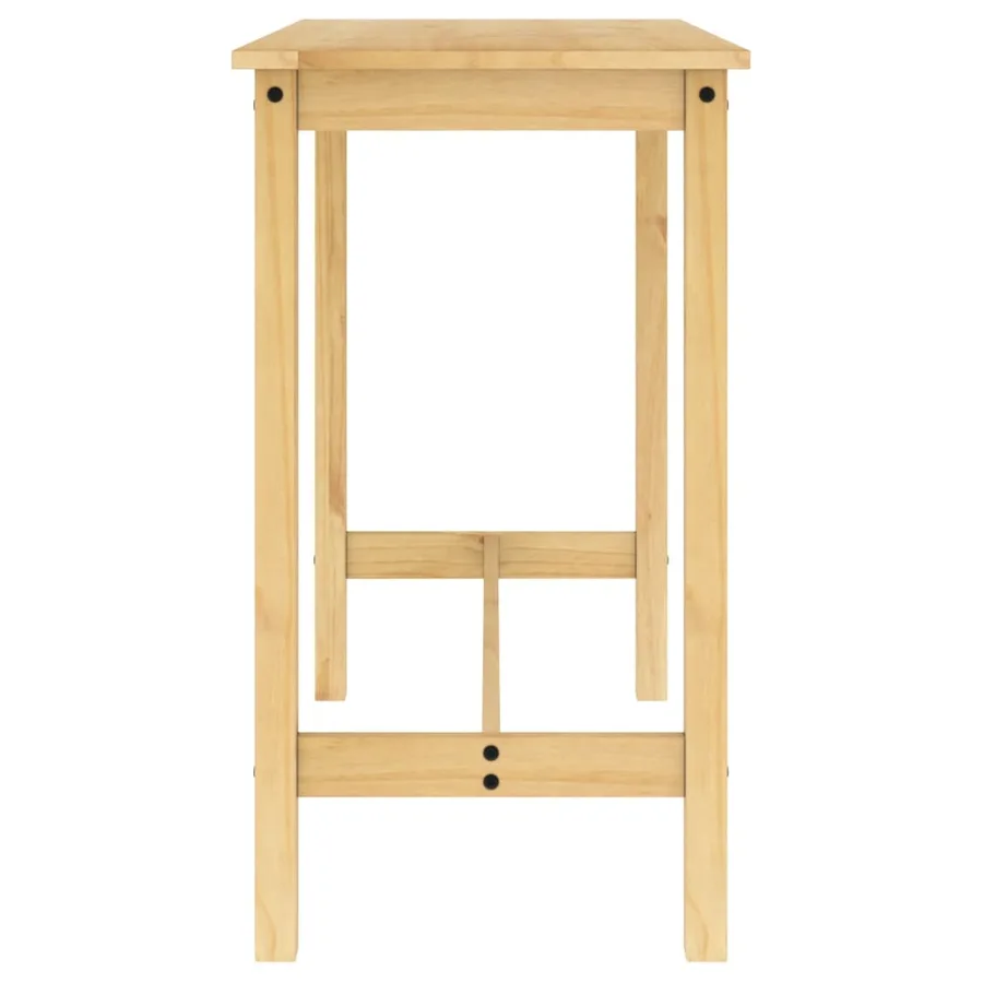 Ensemble de bar 5 pcs Bois de pin massif - 11