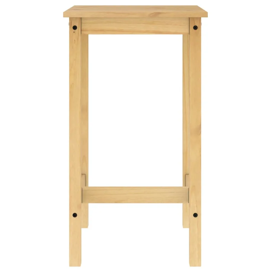Ensemble de bar 3 pcs Bois de pin massif - 10