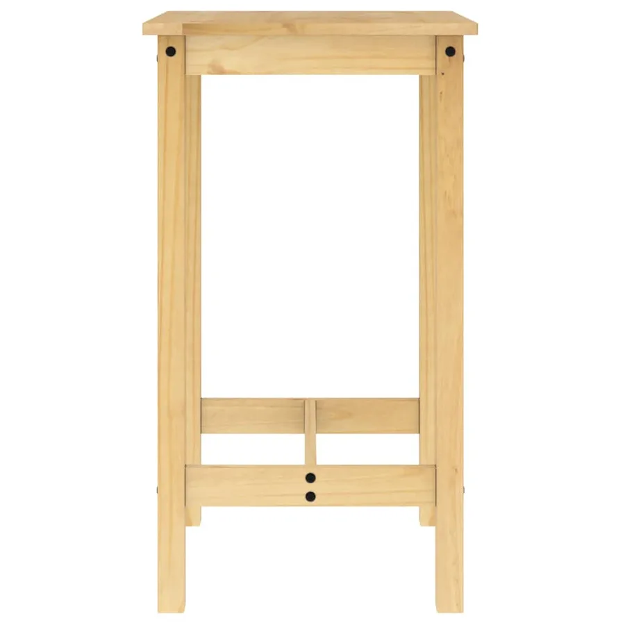 Ensemble de bar 3 pcs Bois de pin massif - 11