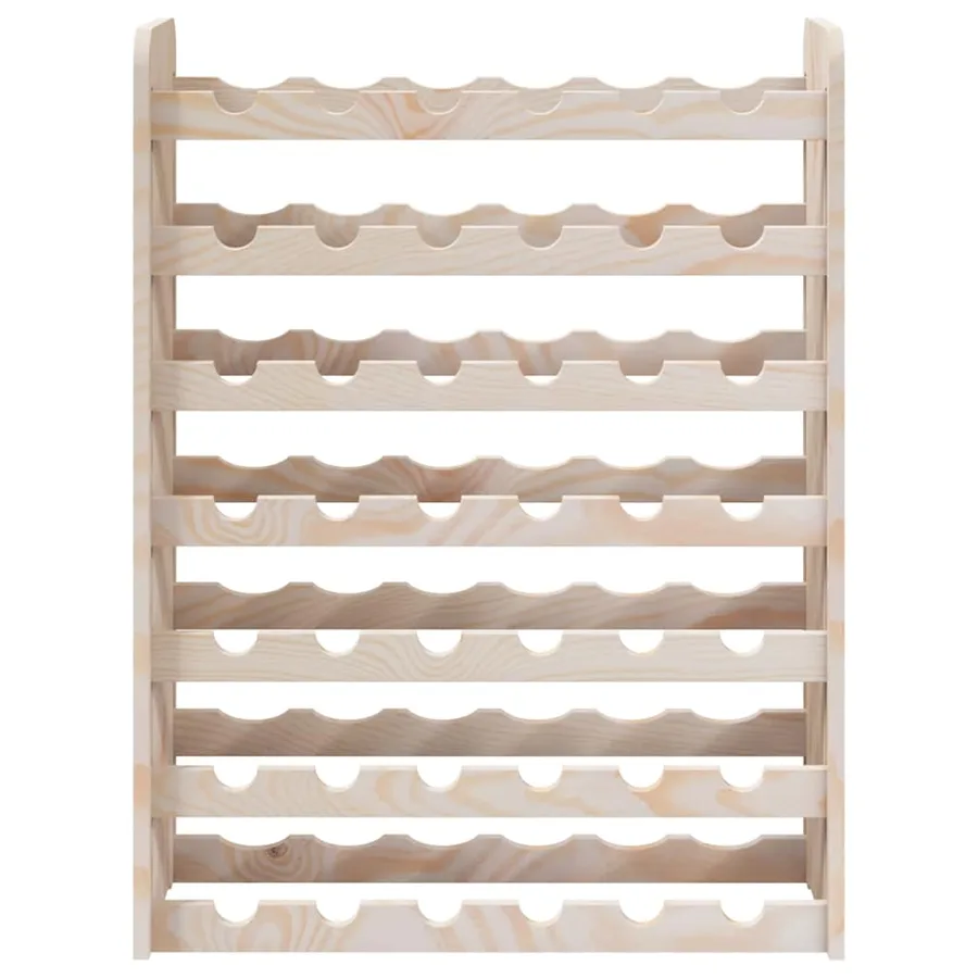 Casier à vin 67,5x25x87 cm Bois de pin massif - 5