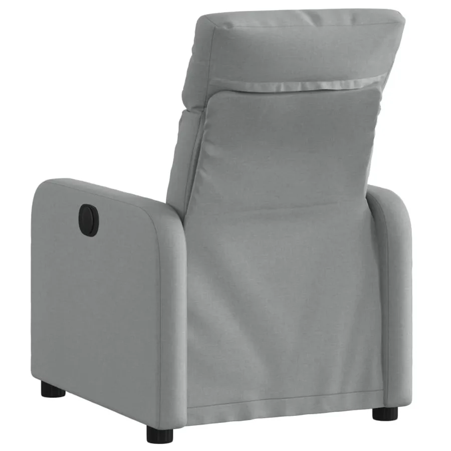 Fauteuil inclinable Gris clair Tissu - 3