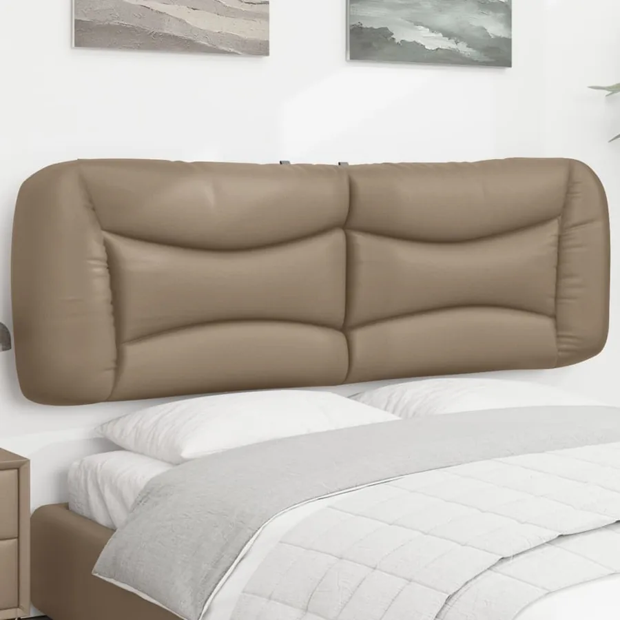 Coussin de tête de lit Hvar cappuccino 160 cm similicuir
