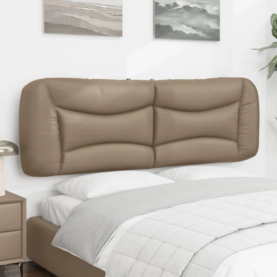 Coussin de tête de lit Hvar cappuccino 160 cm similicuir - 4