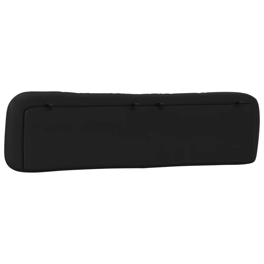 Coussin de tête de lit Hvar noir 200 cm similicuir - 7
