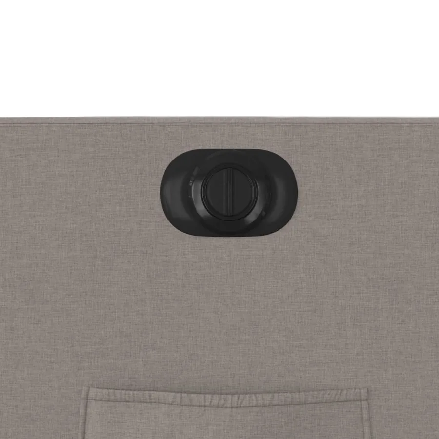 Fauteuil inclinable électrique taupe tissu - 12