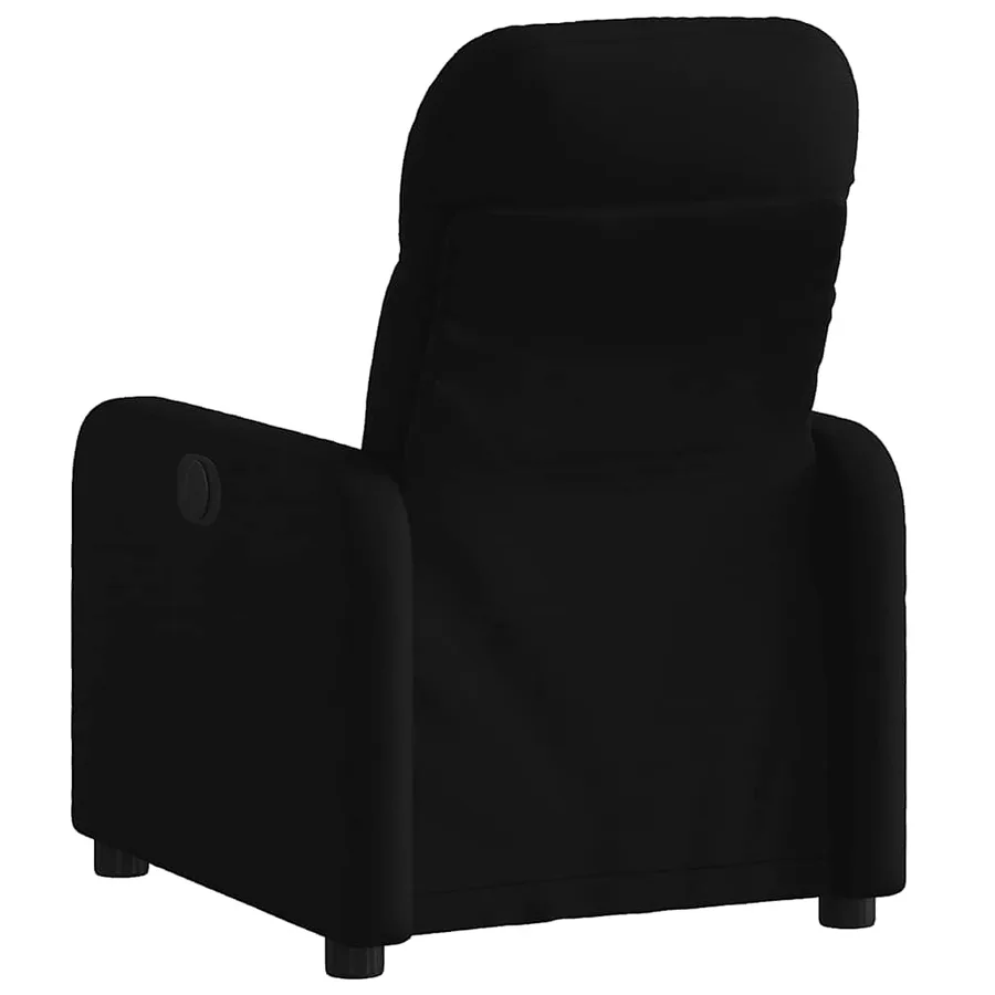 Fauteuil inclinable Noir Tissu - 3