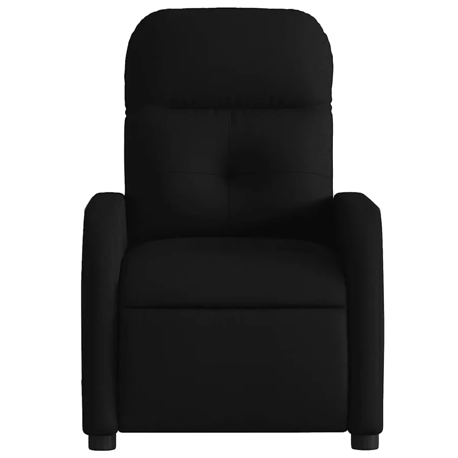 Fauteuil inclinable électrique Noir Tissu - 9