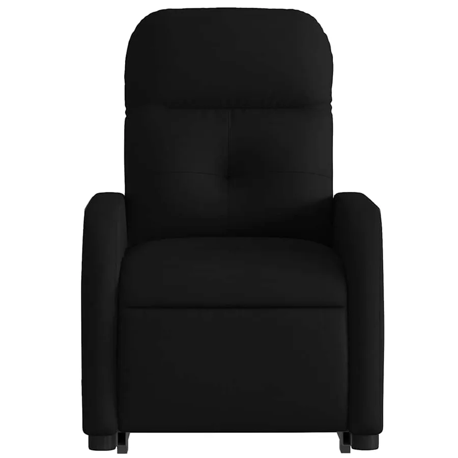 Fauteuil inclinable électrique noir tissu - 9